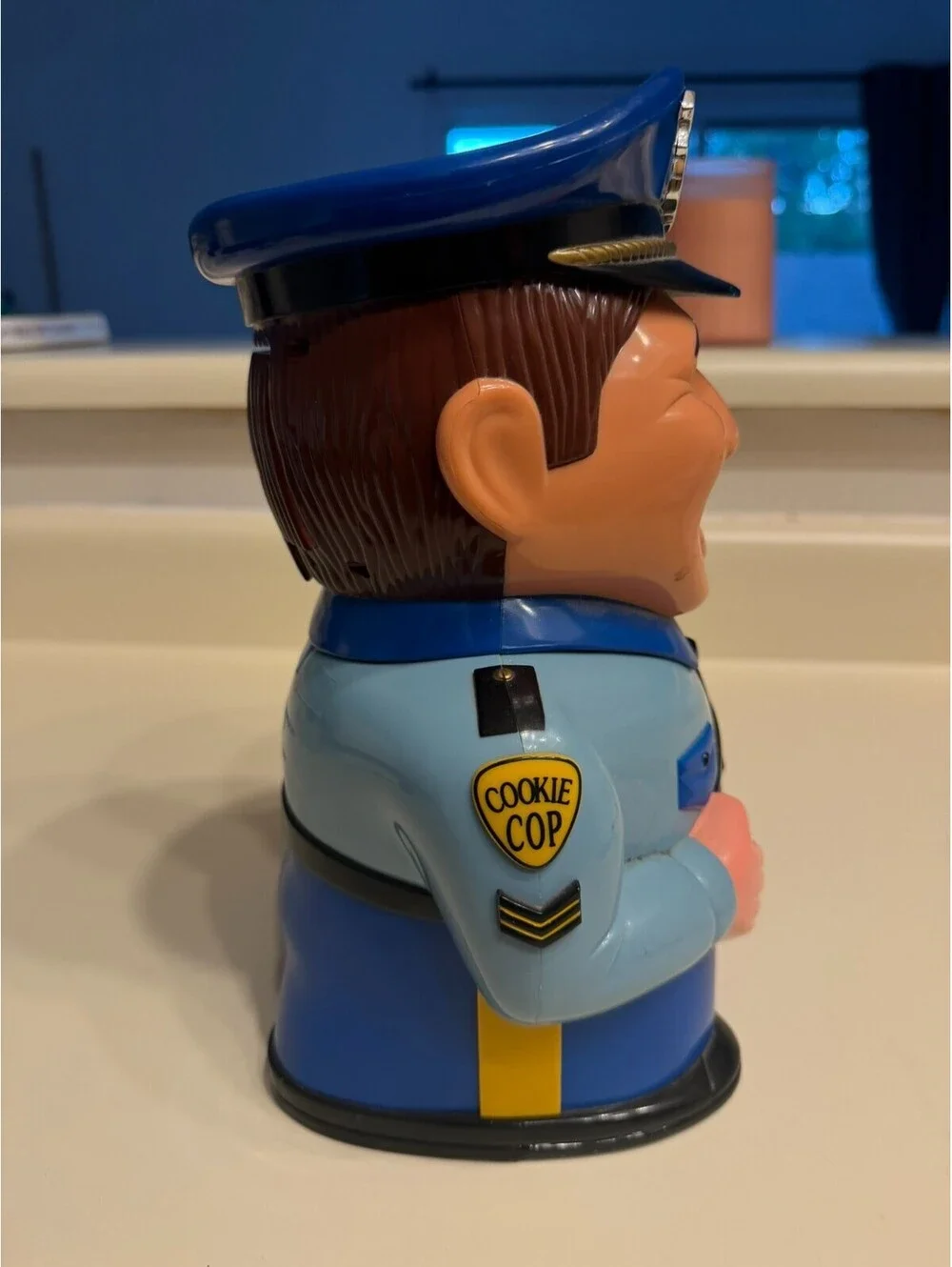 The Original “Cookie Cop” Cookie Jar 2001 Collectible Fully Functioning/Talking